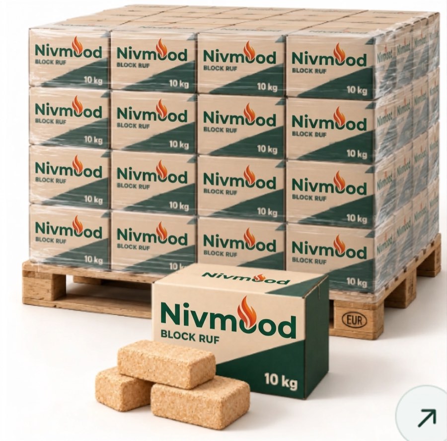 Nivmood Block RUF — bricchette di legno
